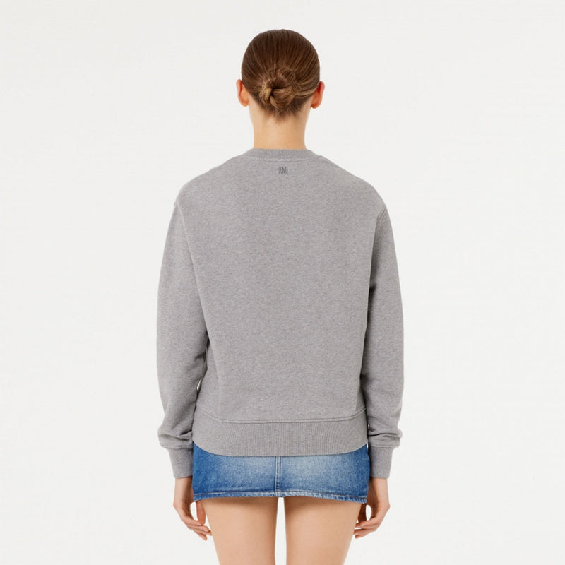 Ami Paris - Ami De Co Sweatshirt - Heather Grey/055