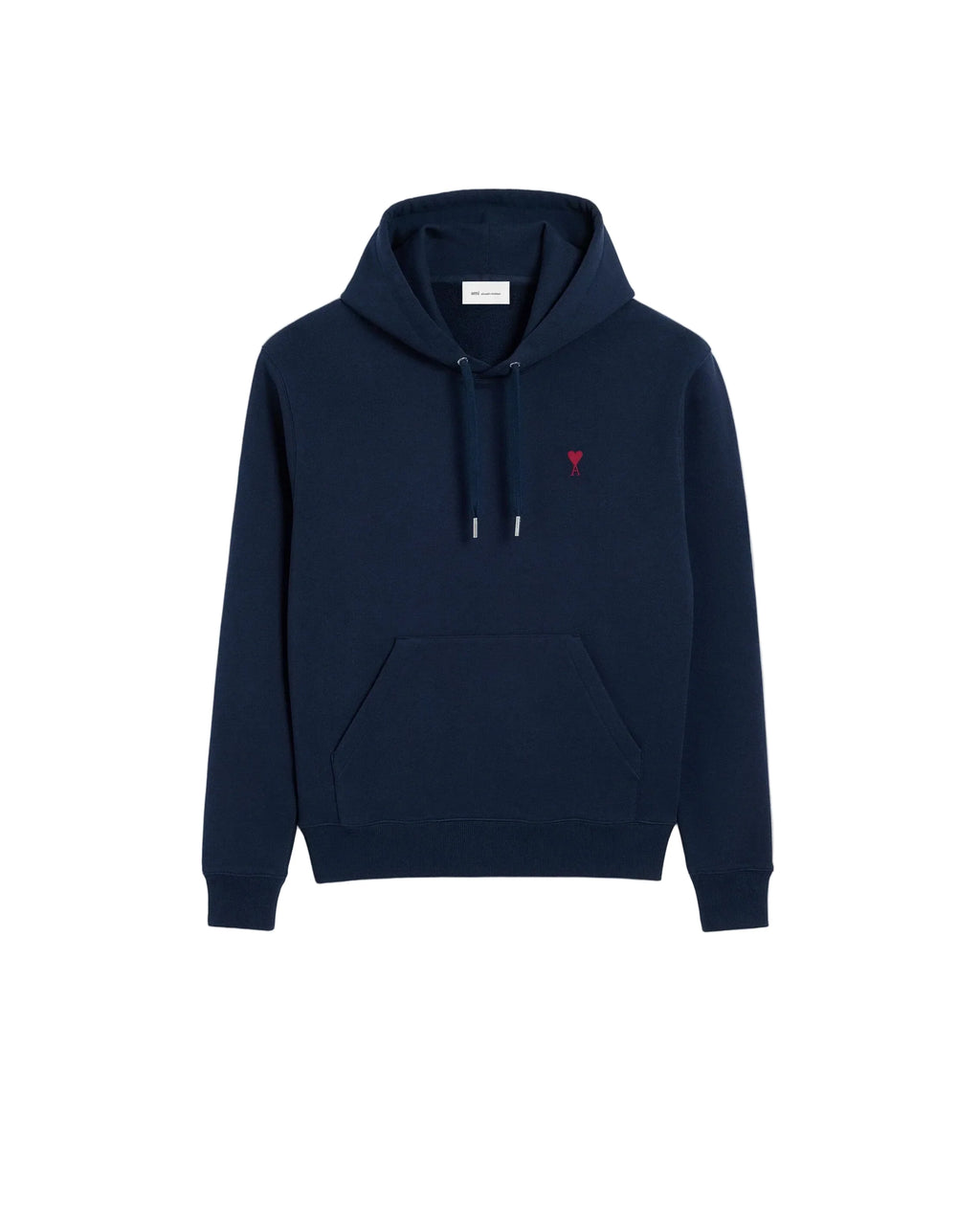 Ami Paris - Sudadera con capucha Ami De Coeur – Azul Rojo