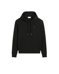 Ami Paris - Ami De Coeur Hoodie – Black Red