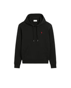 Ami Paris - Ami De Coeur Hoodie – Black Red