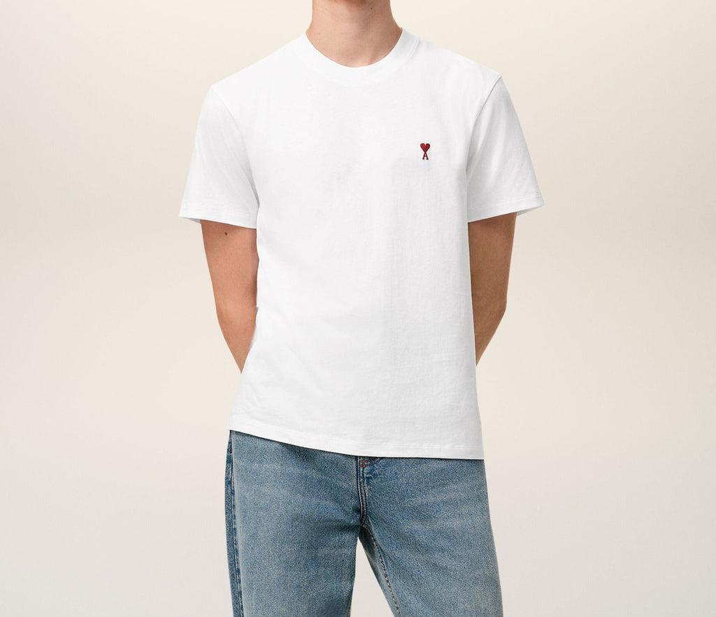 Ami Paris - Camiseta Ami De Coeur – Blanco