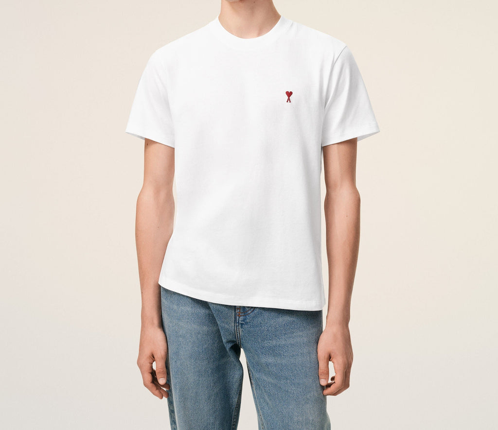Ami Paris - Camiseta Ami De Coeur – Blanco