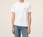 Ami Paris - Camiseta Ami De Coeur – Blanco