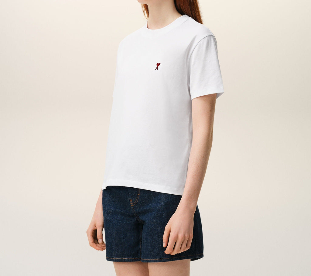 Ami Paris - Camiseta Ami De Coeur – Blanco