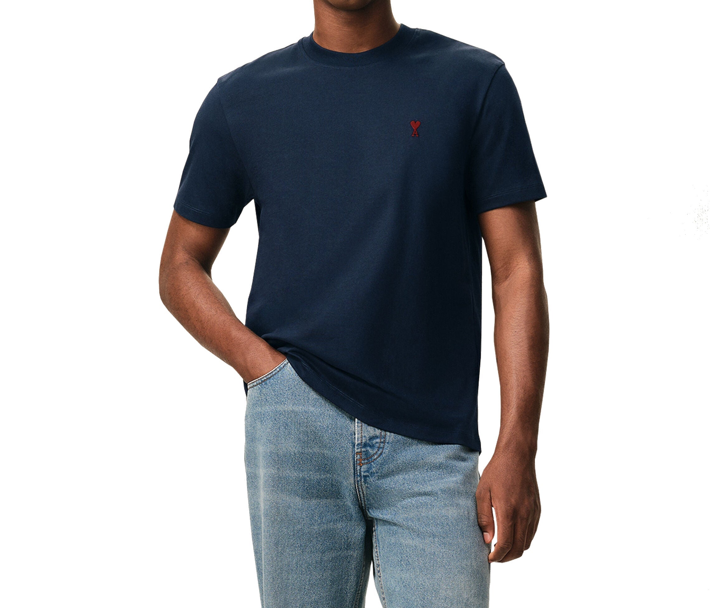 Ami Paris - Camiseta Ami De Coeur – Azul