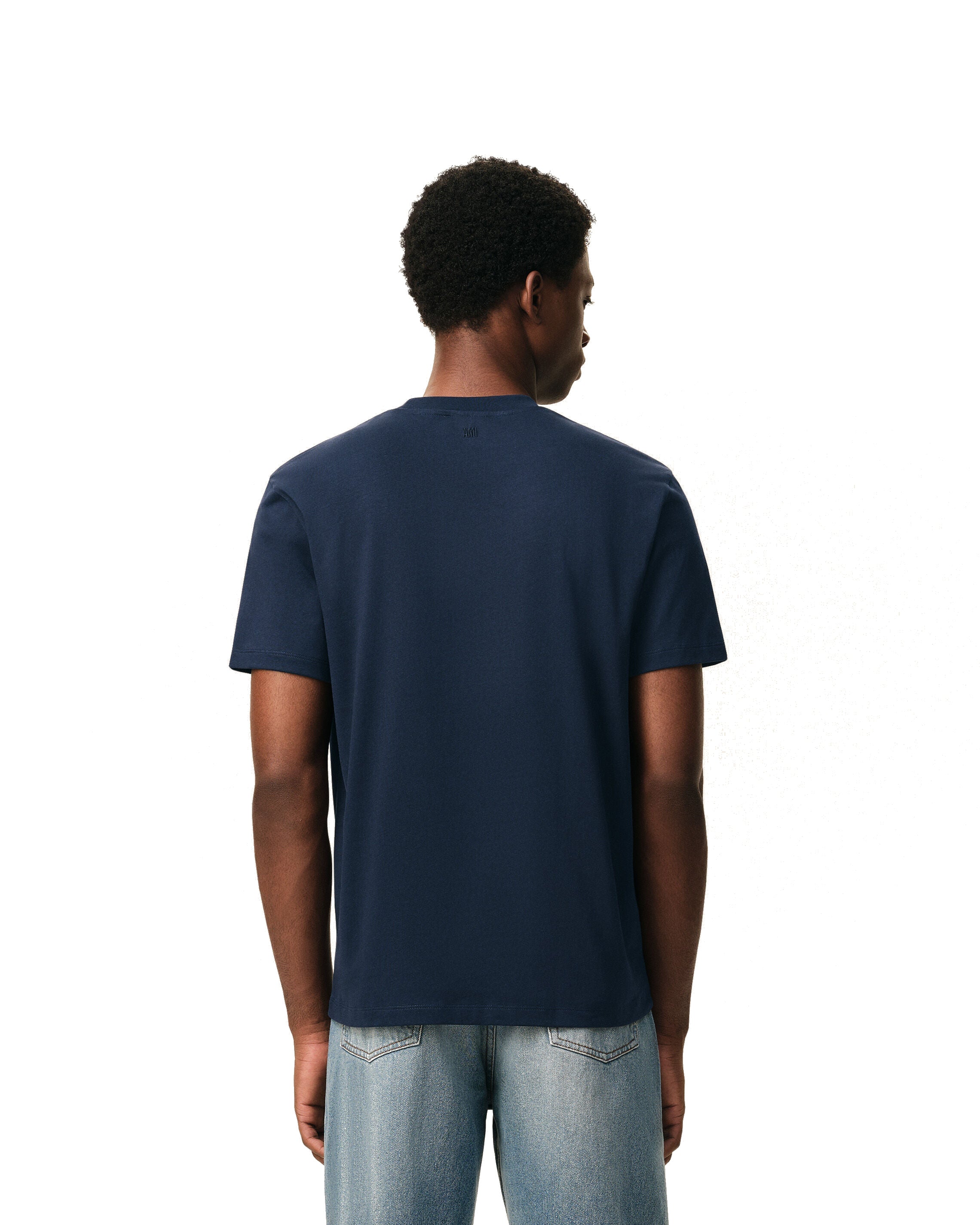 Ami Paris - Camiseta Ami De Coeur – Azul