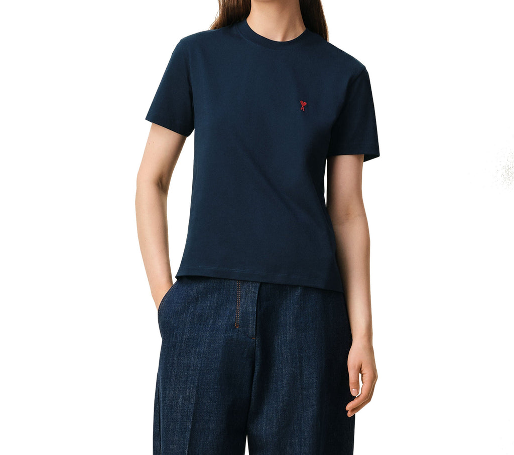 Ami Paris - Camiseta Ami De Coeur – Azul