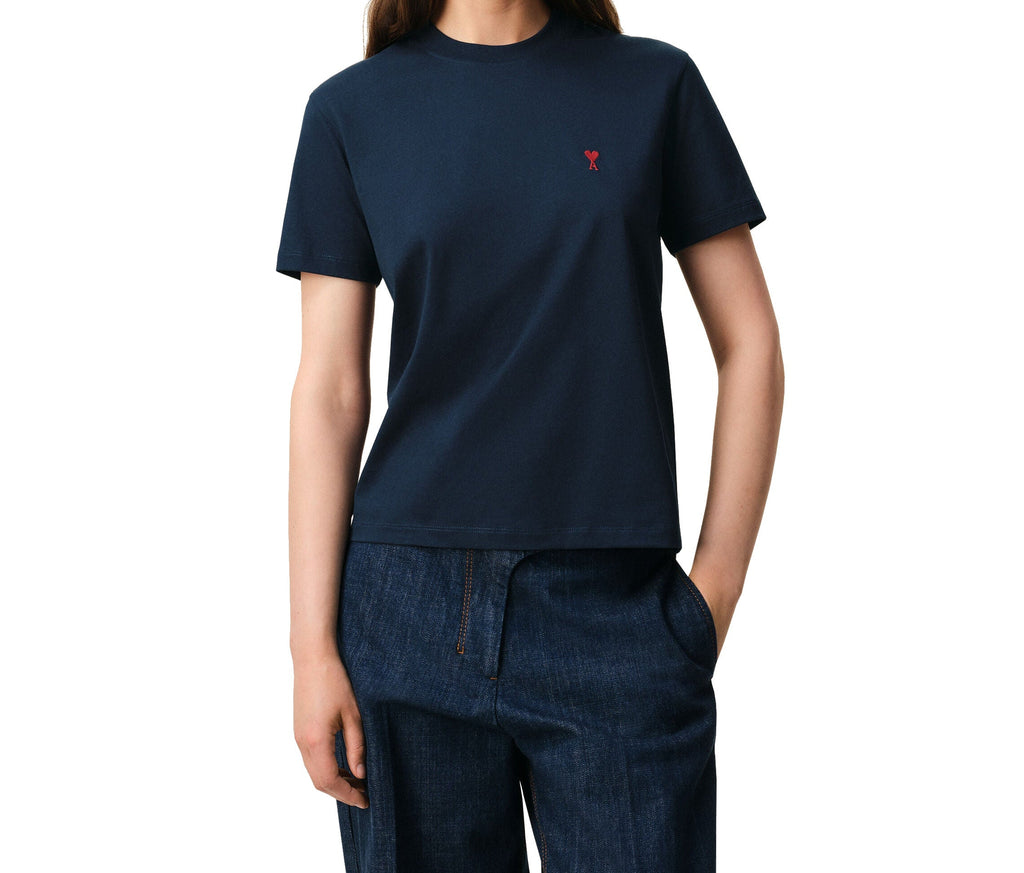 Ami Paris - Camiseta Ami De Coeur – Azul