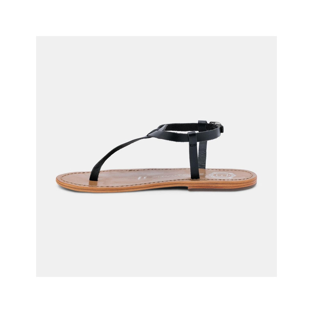 Jersey Sandals - Black