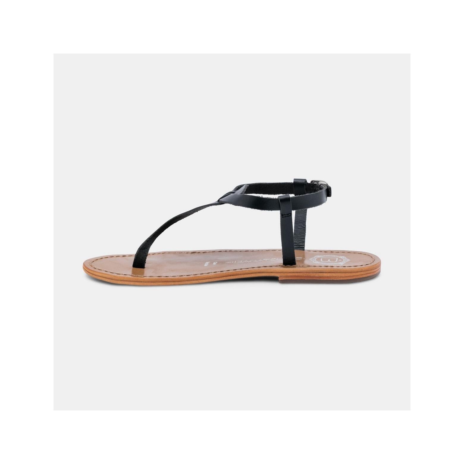 Jersey Sandals - Black