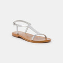 Les Bagatelles - Sandalias Loria - Plata