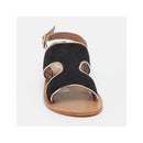 Sandales Vernon - Black+Gold