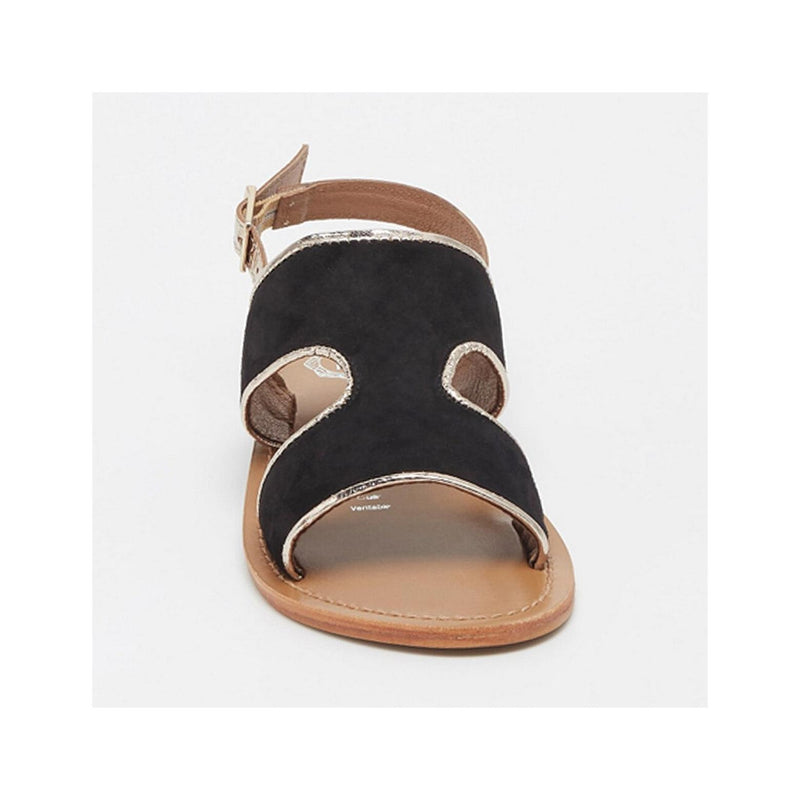 Sandales Vernon - Black+Gold