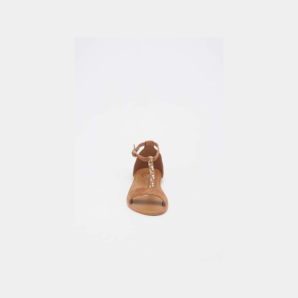 Les Bagatelles - Sandales Clark - Gold Et Camel