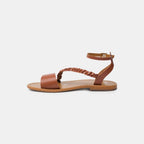 Belgrade Flat Sandals - Camel