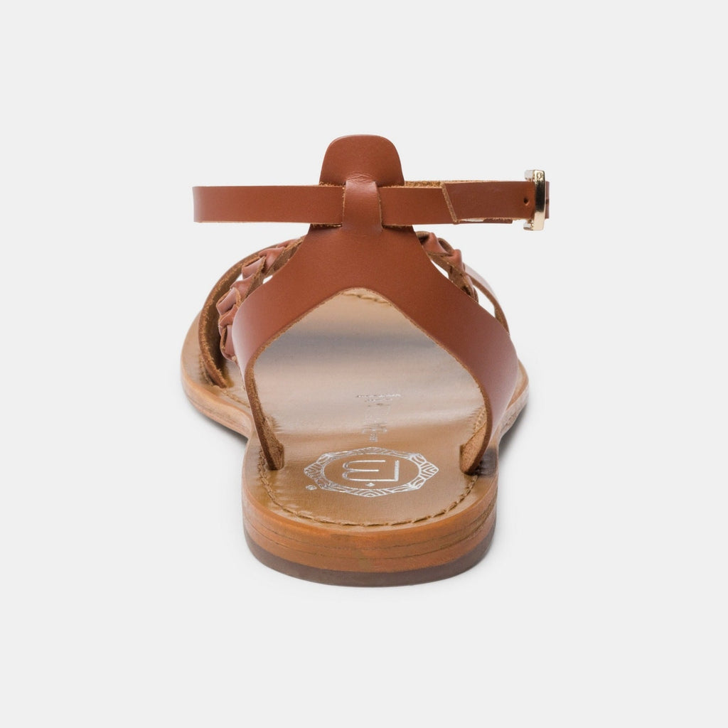 Belgrade Flat Sandals - Camel