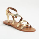 Les Bagatelles - Sandalias Malini - Oro Oscuro