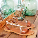 Sandales Raisa - Gold Et Camel