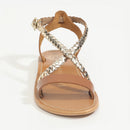 Sandales Raisa - Gold Et Camel