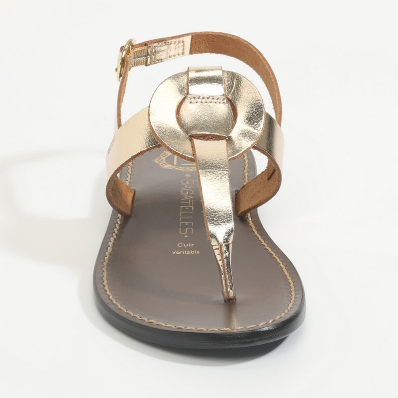Ruolan Sandals - Dark Gold