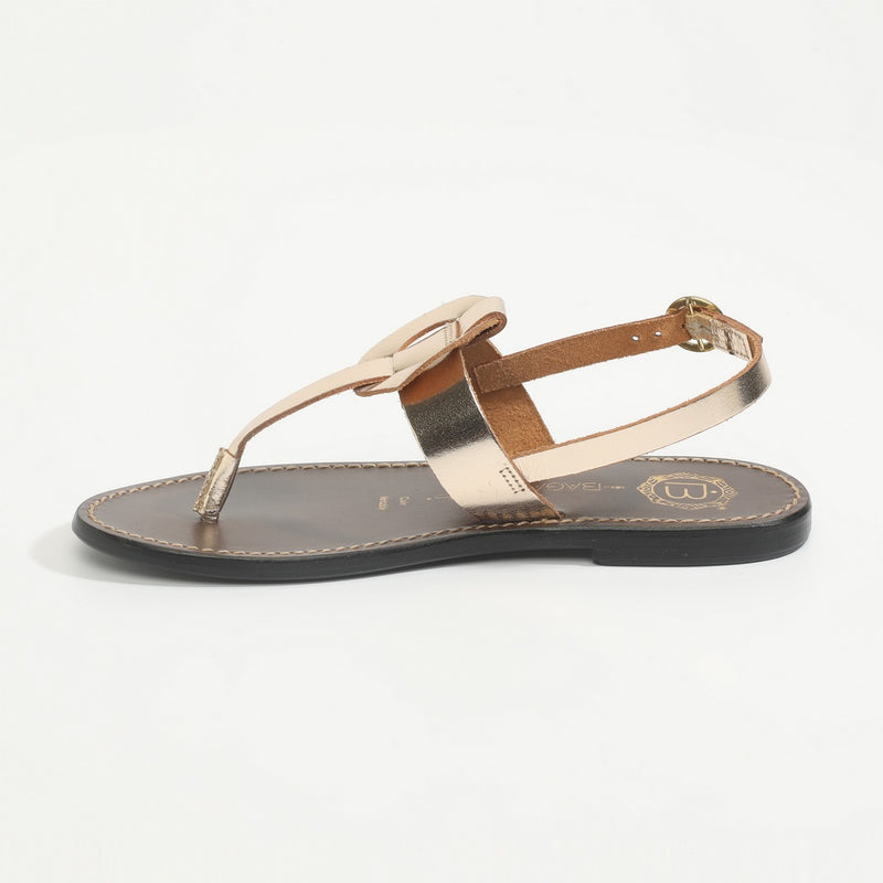 Ruolan Sandals - Dark Gold