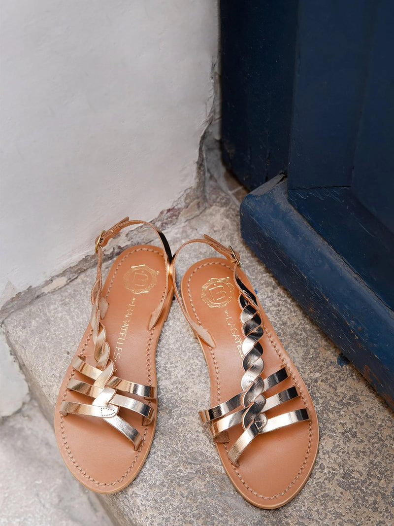 Satyr Sandals - Gold