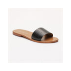 Sandales York - Croco Noir