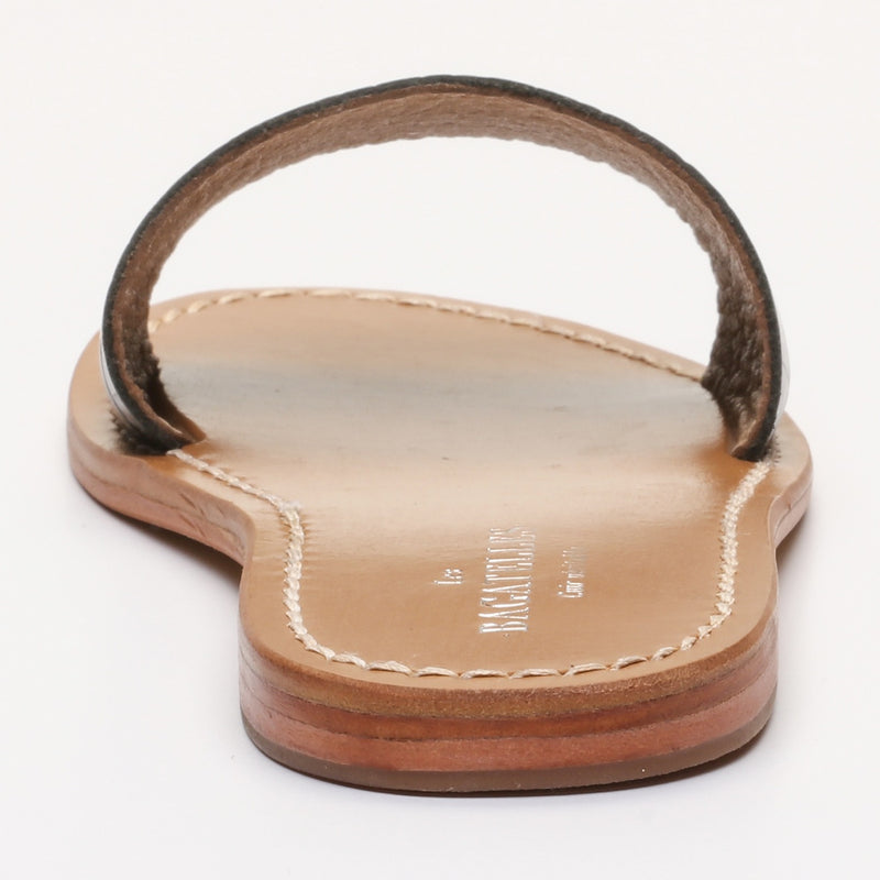 York Sandals - Black Croco