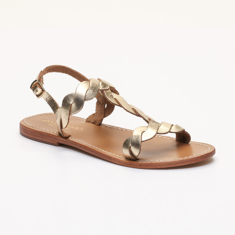 Sandales Burke - Or Fonce