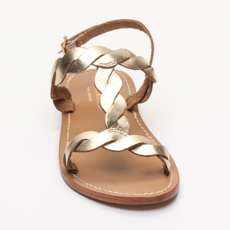 Sandales Burke - Or Fonce