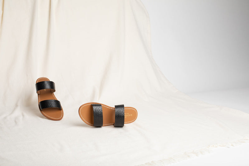 Les Bagatelles - Mules Callao - Croco Negro