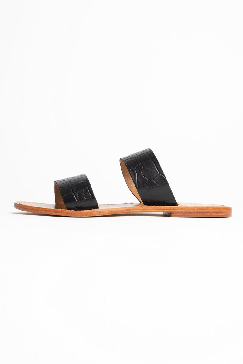Les Bagatelles - Mules Callao - Croco Negro
