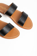 Les Bagatelles - Mules Callao - Croco Negro