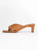 Sandalias Tacón Coahoma - Camel Claro