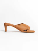 Sandalias Tacón Coahoma - Camel Claro