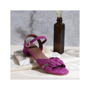 Sandales A Talons Falcom - Dark Purple