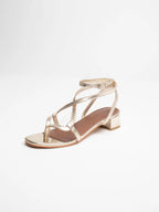 Halona Heeled Sandals - Gold