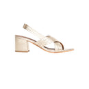 Isi Heeled Sandals - Gold