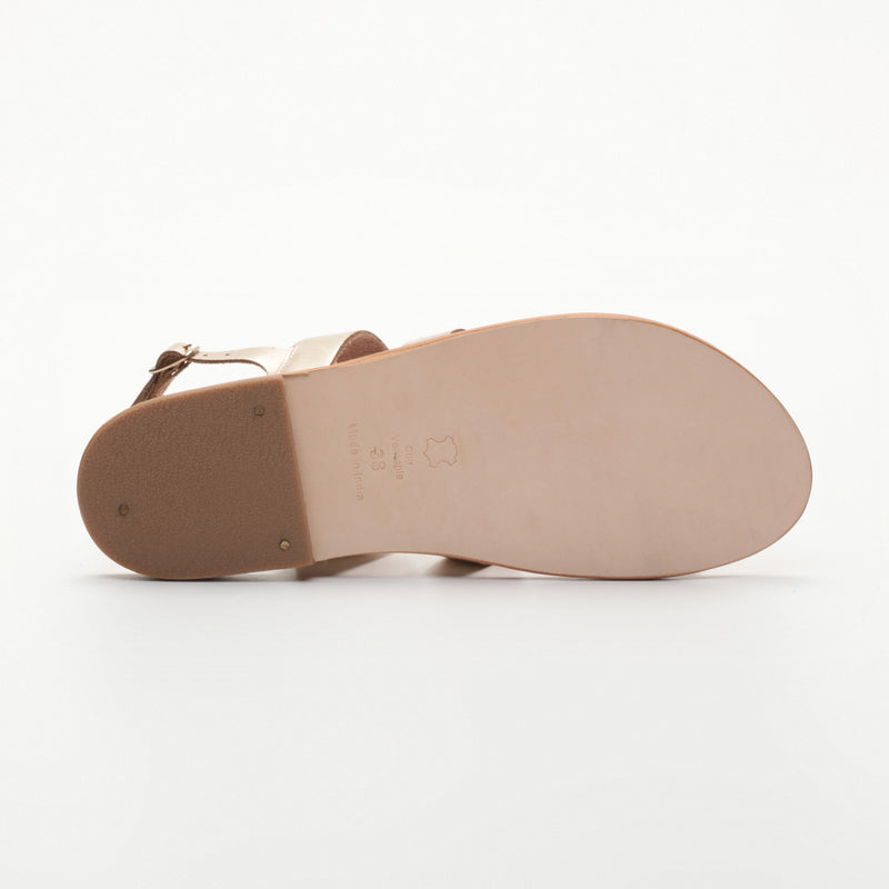 Jade Sandals - Gold