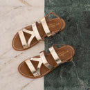 Jade Sandals - Gold