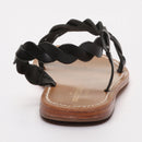 Les Bagatelles - Maria Flat Sandals - Black