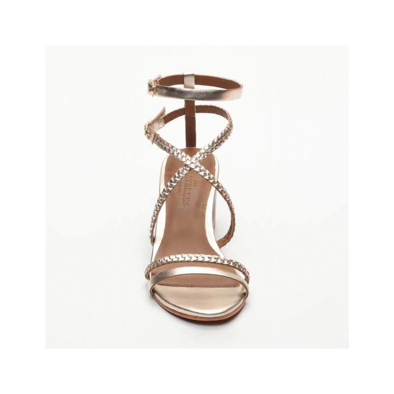 Sandalias de tacón Gentry - Dorado