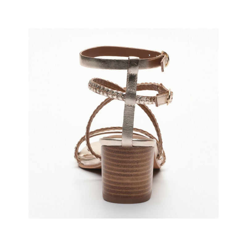 Sandalias de tacón Gentry - Dorado