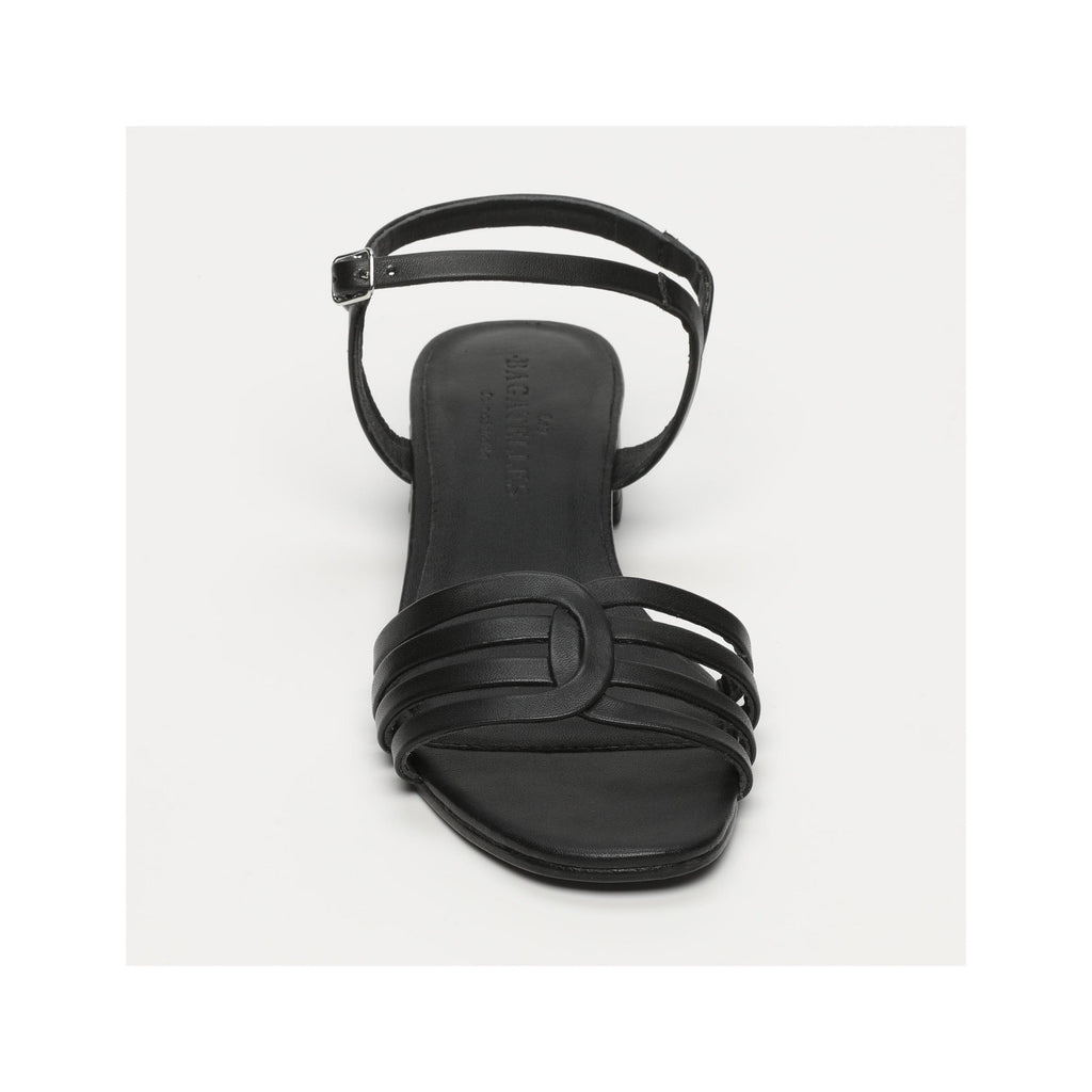 Gionna Heeled Sandals - Black