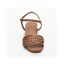 Sandales A Talons Gionna - Camel