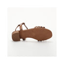 Sandales A Talons Gionna - Camel