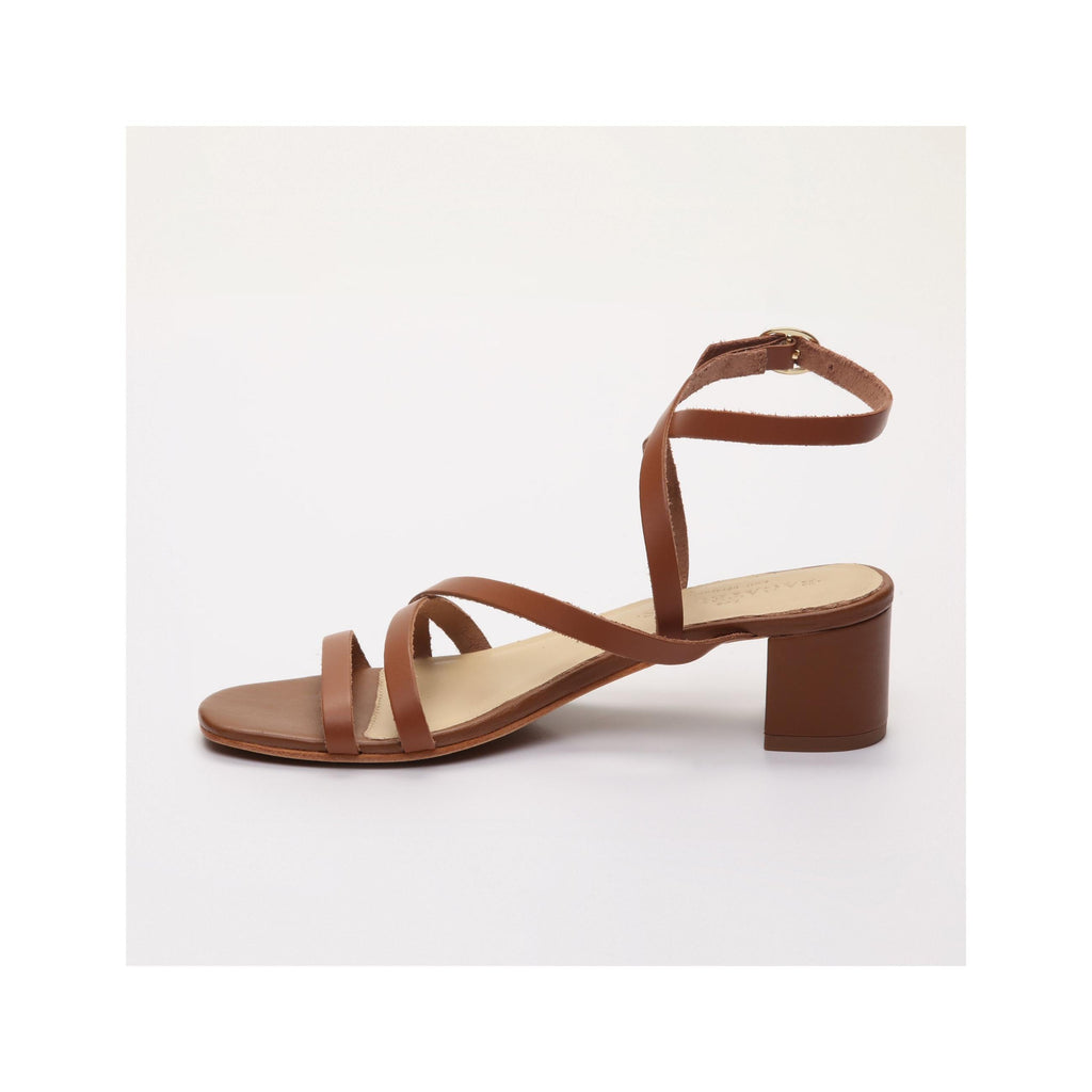 Les Bagatelles - Sandales Talons Gisselle - Camel