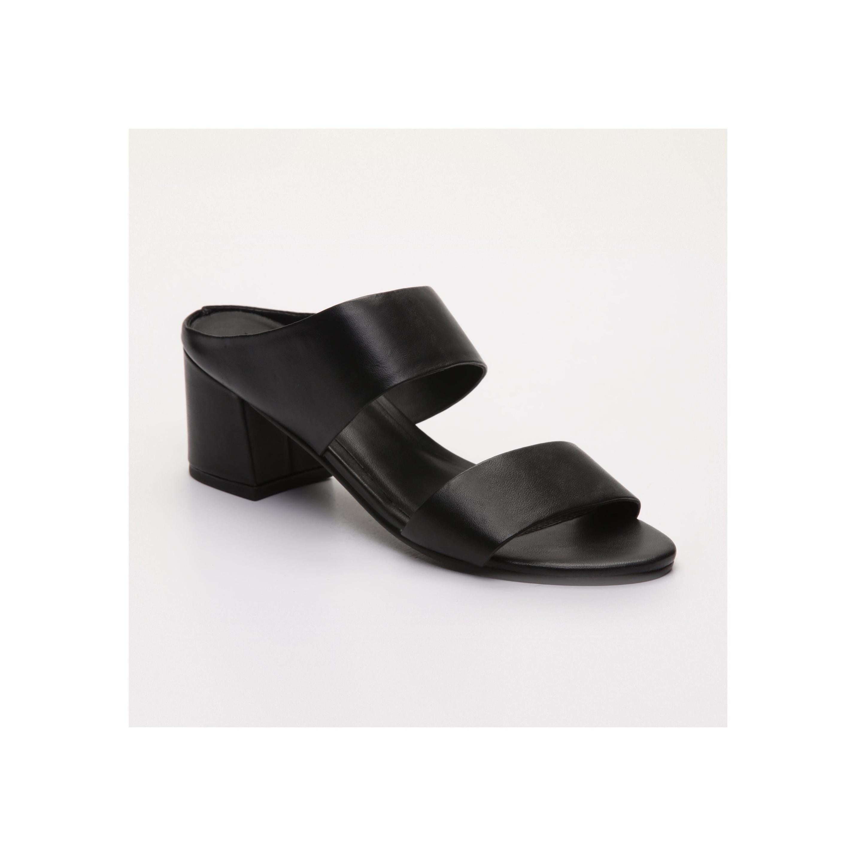 Gina Heeled Sandals - Black
