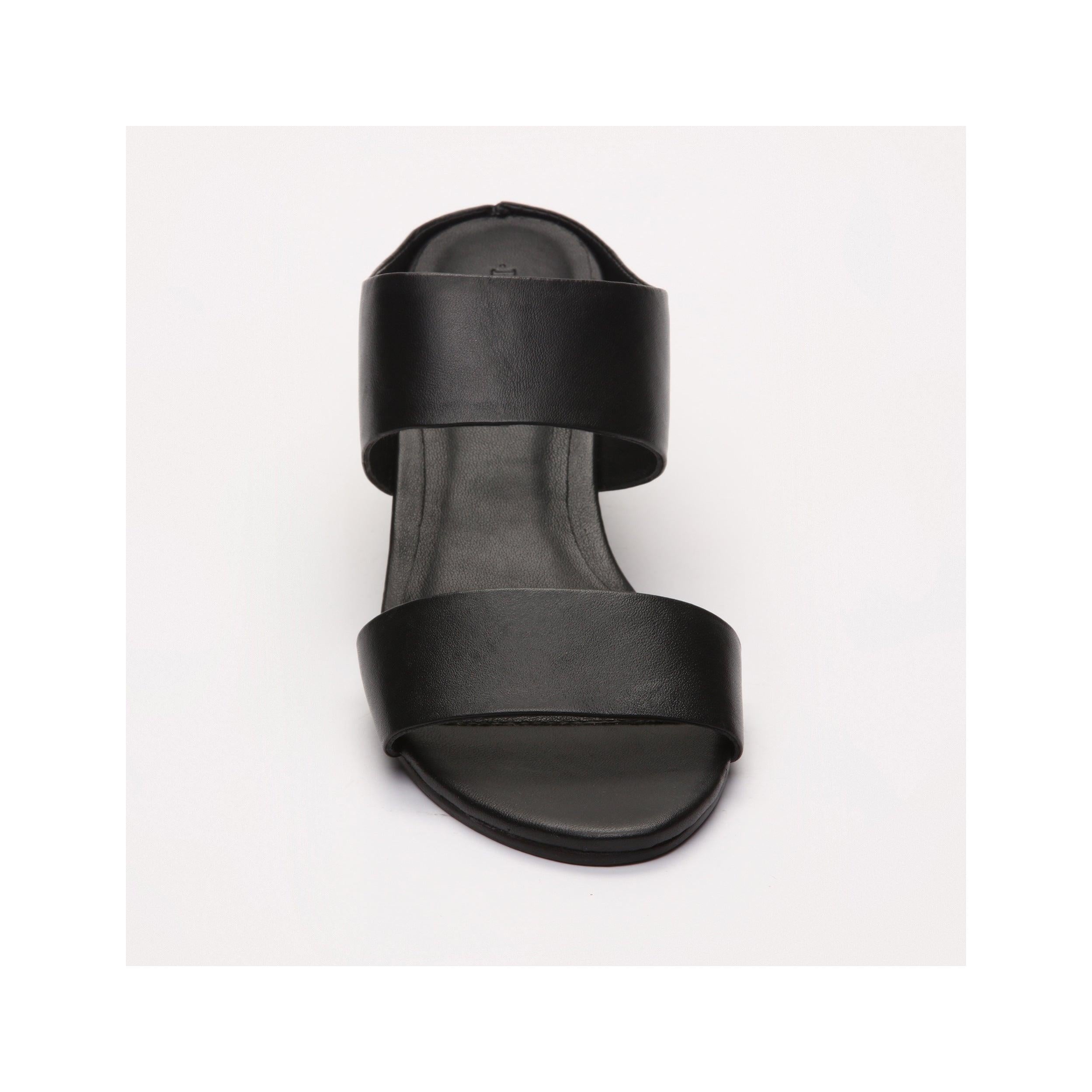 Gina Heeled Sandals - Black