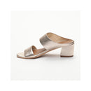 Sandalias de tacón Gina - Platino